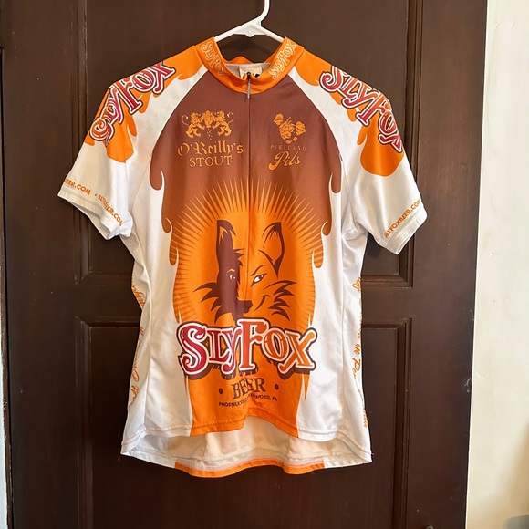 Viler Sly Fox Brewing Cycling Jersey Women’s Sz. large - Picture 1 of 5